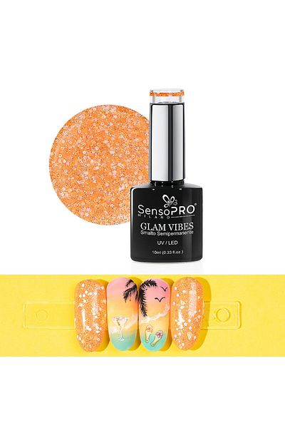 SensoPRO Milano Oja semipermanentă Glam Vibes SensoPRO Milano 10ml, Maize Princess #02