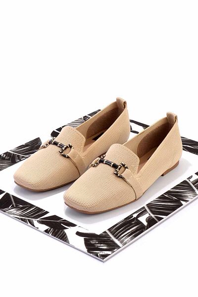 Bambi Beige Knitwear Women's Ballerina K01327058382