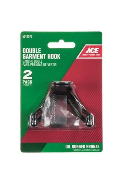 ACE Metal Double Garment Hook (4 cm, 2 Pc.)