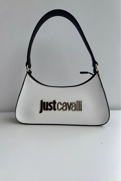 Just Cavalli Women's Jc Shoulder Bag - White/Black