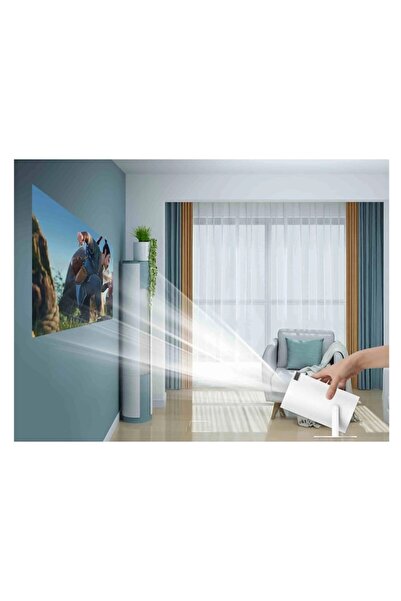 VSM Smart 4k Projector with Gaming Console, Android TV 11.0, Auto Image Correction, WiFi 6, Bluetooth 5.