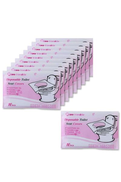 Sprise Set 100 servetele colac WC,36 x 42 cm, Alb