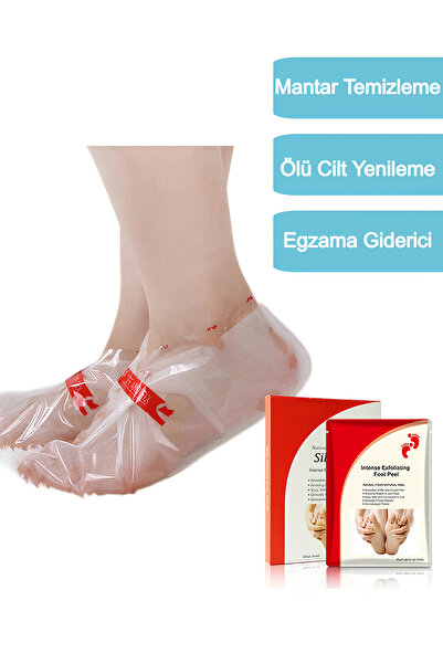 Ecuy Ayak Peeling Maskesi – Nasır, Ölü Deri, Giderici, Nemlendirici Lavanta Özlü Maske