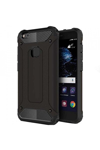 Techsuit Husă pentru Huawei P10 Lite - Techsuit Hybrid Armor - Neagră