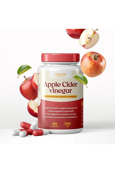 VALEO Apple cider vinegar capsule's 60