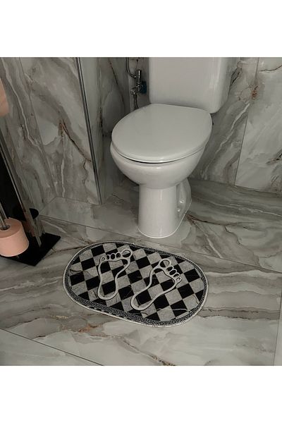 PATRU ANOTIMPURI Covor baie antiderapant, cada, dus 40 x 60 cm, absorbant cu uscare rapida