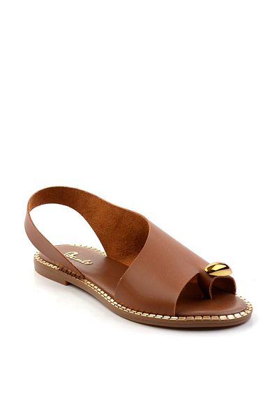 Bambi Tan Women's Sandals K05021010709
