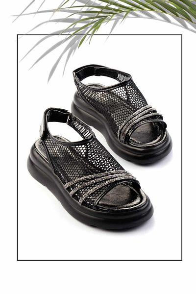 Bambi Black Women's Sandals K05140078022