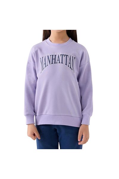 Rolypoly Girl's Lilac Tracksuit Set