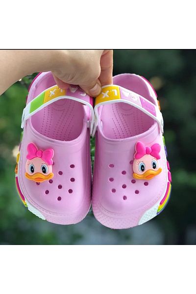Pandalina Girl's Sandals Anti-Slip Sole Sandals Sea Pool Kindergarten Nursery Sandals