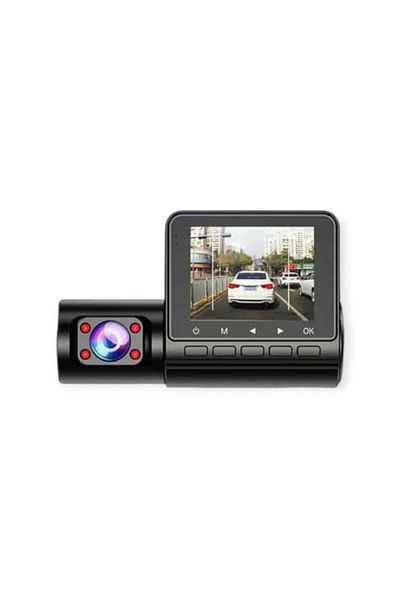 OEM Triple car camera DVR 1080P 2.4 inch screen automatic recording