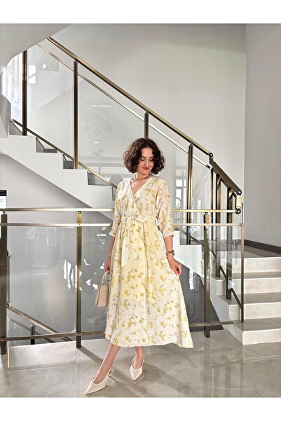 Sude Kızanlıklı Rochie cu model dublu piept (alegeți o mărime mai mică)