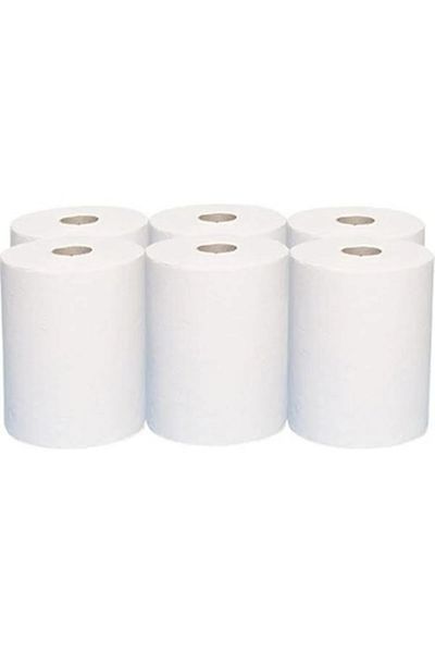 Nilba Movable Paper Towel Napkin 21 cm 6 Rolls Touchless Towel 6 Rolls - 2 Layers - 3 kg