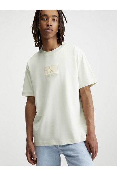 Calvin Klein Calvin Klein Men Icicle Embroidery Patch Short Sleeve T-Shirt