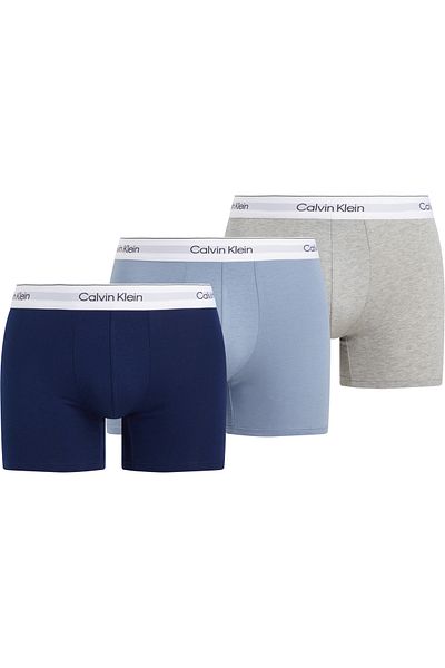 Calvin Klein Men Multicolored Boxer Brief Pack of 3