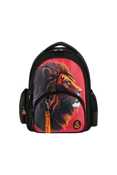 Galatasaray Official Lisanslı Leon Suni Deri İki Bölmeli Sırt Çantası 25560