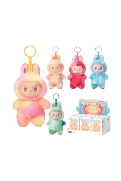 OEM Premium Plush Toy Keychain Labubu Collection, Big Into Energy, Blind Box, 17 cm