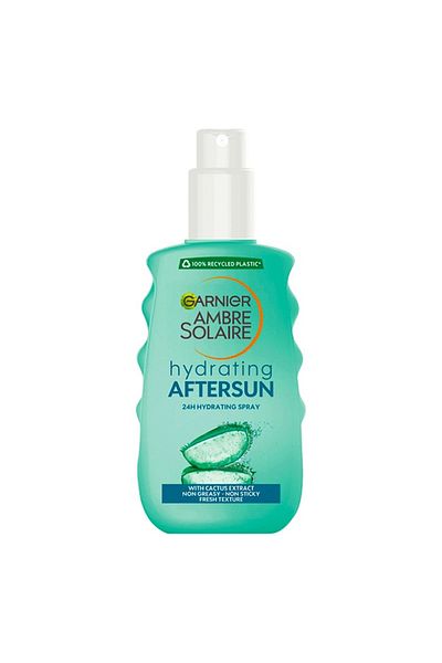 Garnier Ambre Solaire, Aftersun Spray 200ml, Sunscreen Oil Bronze Spf 15 200ml, Spr Face Spf 50 75ml