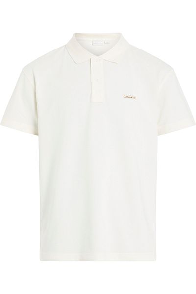 Calvin Klein Calvin Klein Men Tofu Label Short Sleeve Polo T-Shirt