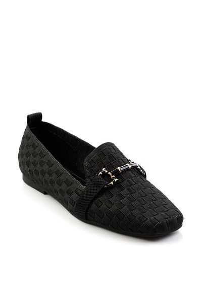 Bambi Black Women's Loafer Shoes K01327020182