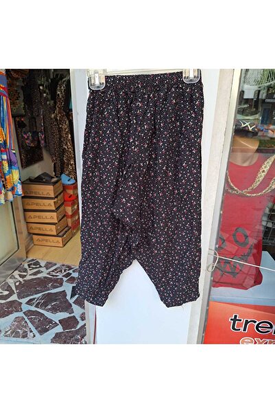 NUR TEKSTİL kız çocuk desenli pamuklu viskon beli lastikli- 3-4-5-6- yaşlara ...