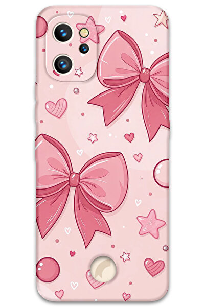 Gramaphone Reeder S19 Max Pro Uyumlu Kurdele Desenli Telefon Kılıfı + Ekran K...