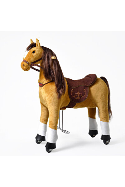 Evelise Κουνιστό αλογάκι Fancy Ponnie M 5-12 ετών, μπεζ