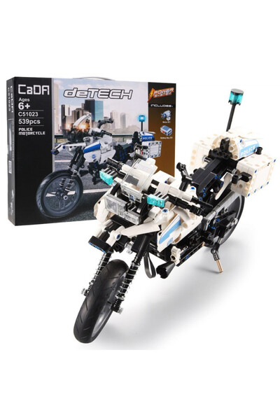 Evelise Τουβλάκια κατασκευών για μοτοσικλέτες αστυνομίας με 539 κομμάτια