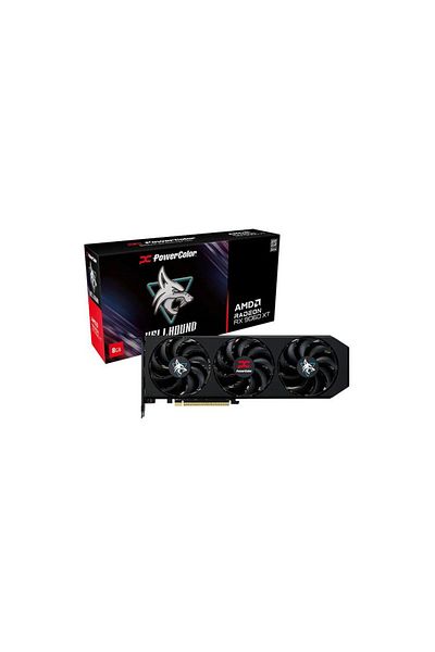 POWERCOLOR Hellhound Rx9060Xt 8Gb Gddr6 (Rx9060Xt 8G-L/Oc) Graphics Card