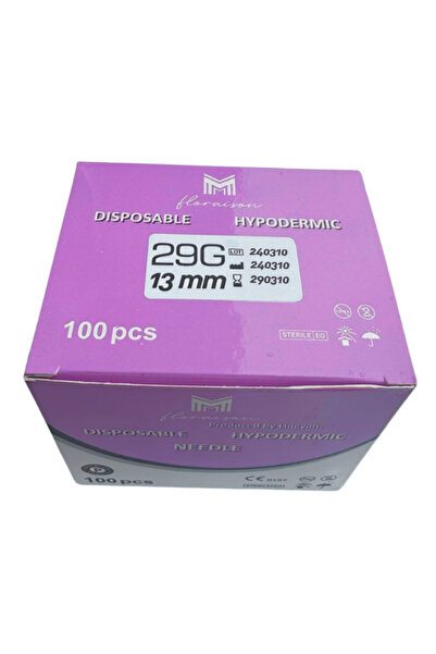 Floraison Medikal 29G x 13mm Mezoterapi Enjektör Ucu (100 Adet)