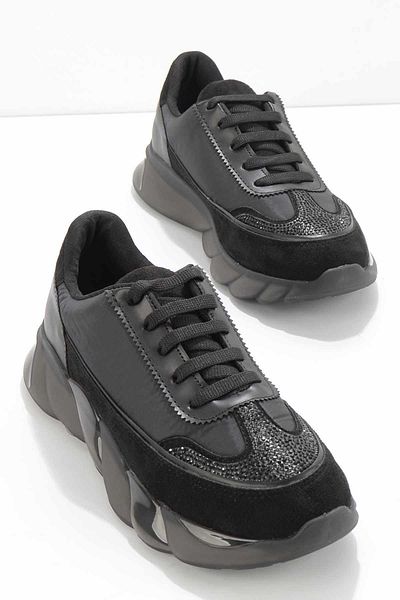 Bambi Μαύρο Μαύρο Γυναικείο Sneaker K 01212219002