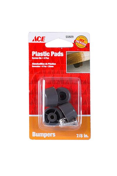 ACE 55929 Bumper Plastic Cups (4.4 cm, Pack of 4, Brown)