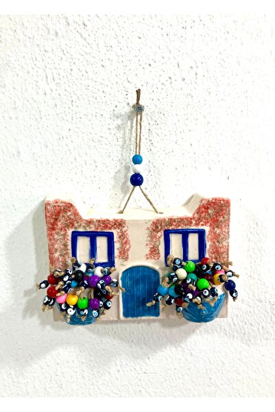 Store Balkon Süsü Begonvil Desenli Bodrum Ege Alaçatı Evi Seramik Bahçe Duvar Balkon Dekorasyonu