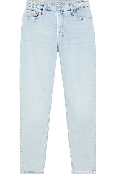 Calvin Klein Women Denim Light Blue Mom Jeans