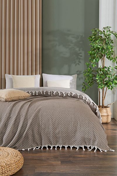 Rebeka Home Collection Alice Brown 170X210 Single Pique