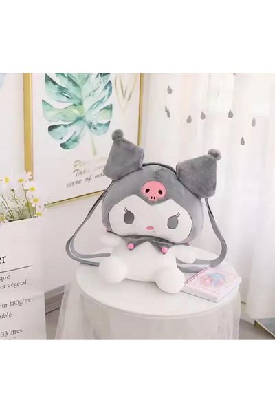 Otantik Home Kawaii Plush Backpack Sanrio Cinnamoroll Kuromi