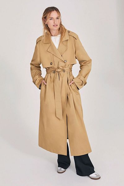 FAVORITE DAUGHTER TRENCH THE CHARLES - FAVORITE DAUGHTER - BEIGE, L