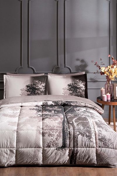 Özdilek Özdilek Ranforce Double Sleeping Set-Beech Pink