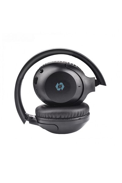 ADN YETİŞEN ISEN HL2 foldable wireless headphones, Black, BT 5.3, Built-in microphone, ANC, Stereo bass, 300mAh