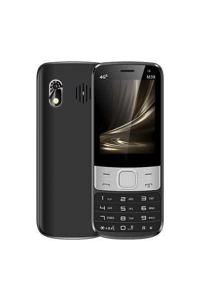 ADN YETİŞEN ISEN MKTEL M39 mobile phone, Black, 4G, 2.8" , 2GB RAM, 16GB ROM, Android 12, 2500mAh, Dual SIM