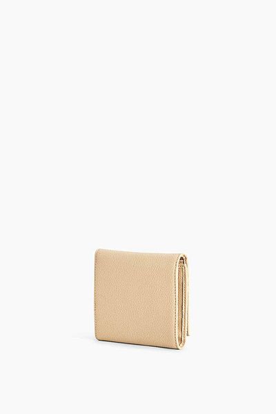 Patrizia Pepe FLY LOGO WALLET - PATRIZIA PEPE - ONE SIZE, BEIGE