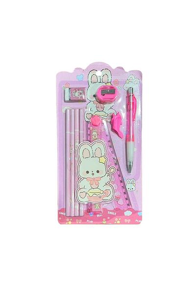 Art Tone Stationery Set Cute Animals 9 Pieces