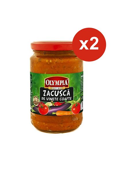 Olympia Eggplant Zacusca 295 g x2PCS