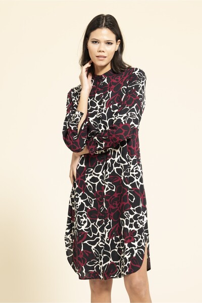 MİRAŞE MODA Rose Yakasız Tunik Elbise ( 110 Cm )