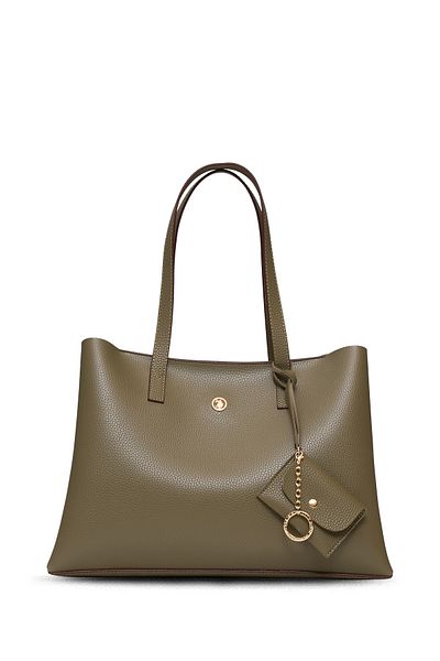 U.S. Polo Assn. Khaki Women's Shoulder Bag Us25536