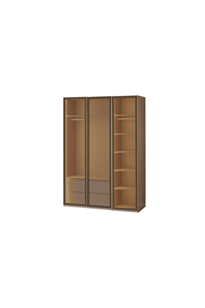 CaddeYıldız Marvin 3 Kapılı Gardrop - Reflekte