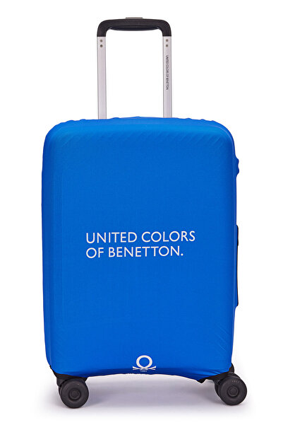 United Colors of Benetton Büyük Boy Koruyucu Valiz Kılıfı Likralı Sax