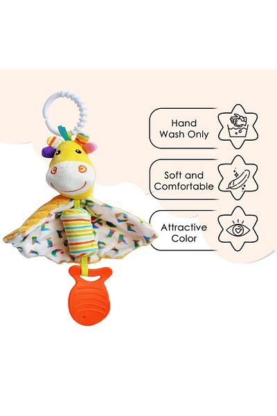 Factory Price - Livia Hanging Animal Crib And Stroller Toy - Giraffe