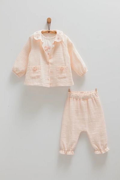 Caramell Set of 3 |   Comfortable, Soft and Fashionable Clothes for Babies