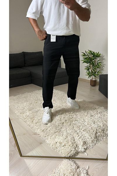 Z1MAN Double Leg Jagger Stretch Fabric Trousers